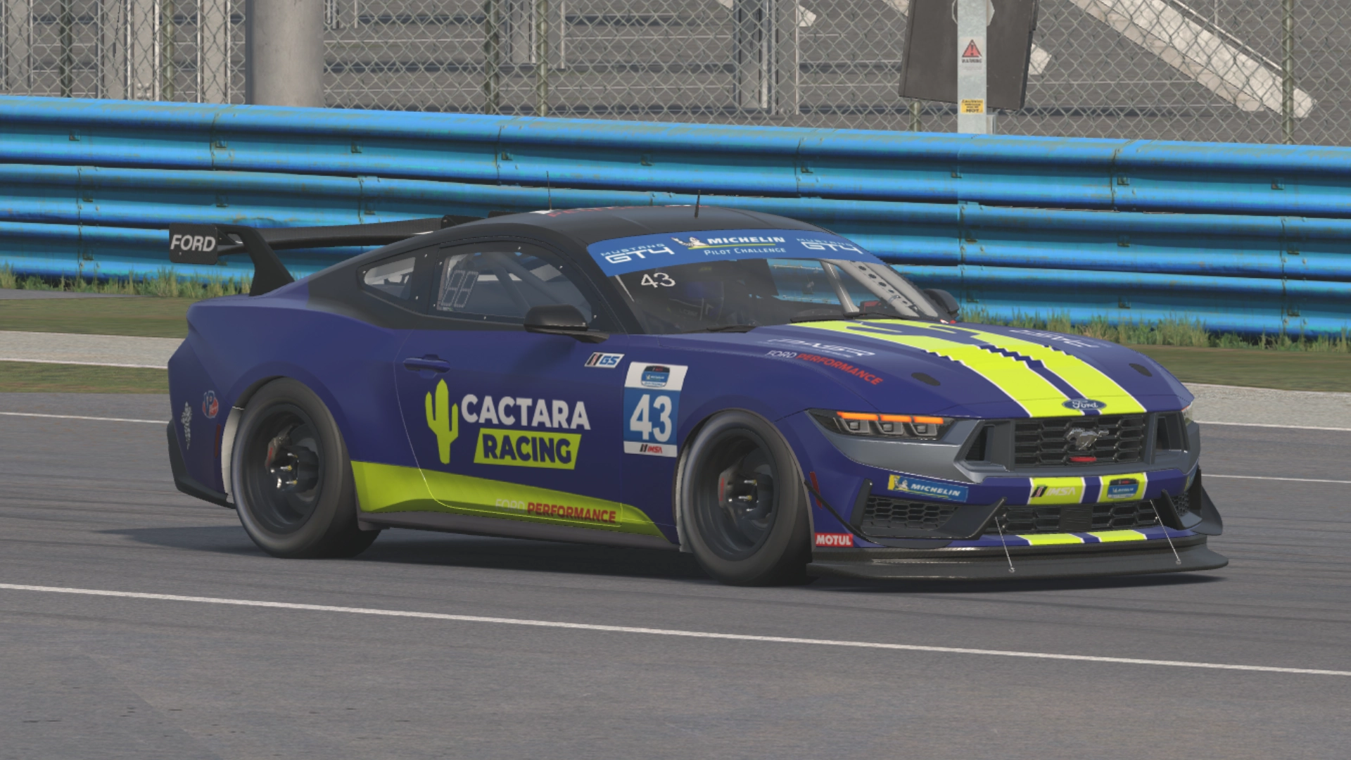 Cactara Racing sim rig in action